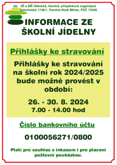 Informace ze školní jídelny_srpen 2024